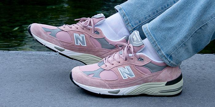 New balance cheap roze grijs