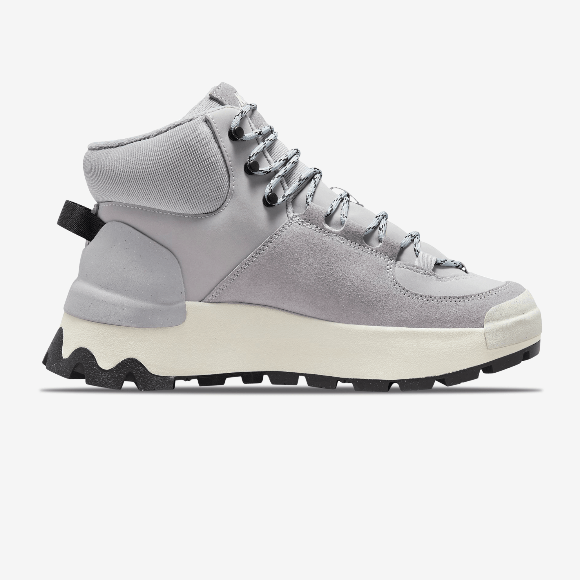 Gray sales sneaker boots