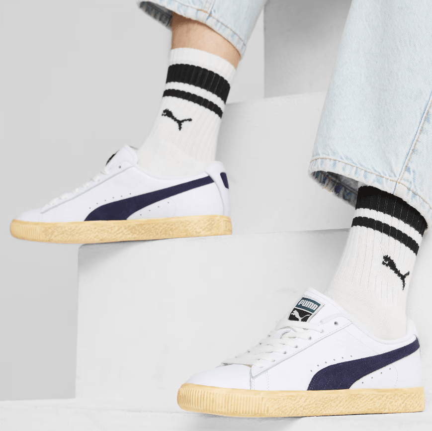 Blue suede hot sale puma clyde