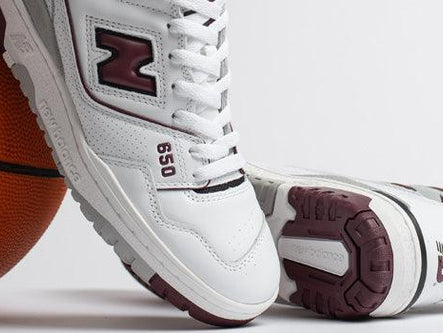 New Balance 650 ''Burgundy'' - SneakerBAAS