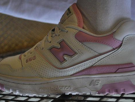 New Balance 550 ''Pink / White'' - SneakerBAAS