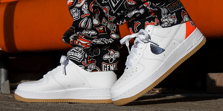 Nike Air Force 1 '07 LV8 "NBA White" - SneakerBAAS