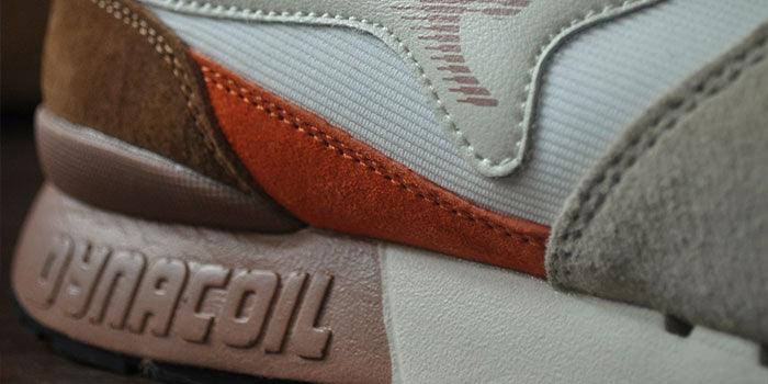 KangaROOS Coil R1 OG Pop cream white peach blush. - SneakerBAAS