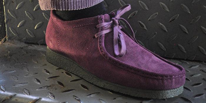 Clarks Wallabee "Purple" - SneakerBAAS