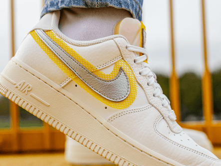 Nike Air Force 1 ’07 “Metallic Silver” - SneakerBAAS